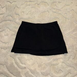 Urban Outfitters Black High Low Skort